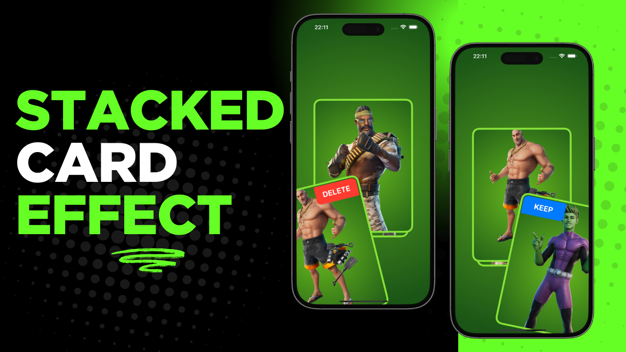 Stacked Card Effect In SwiftUI