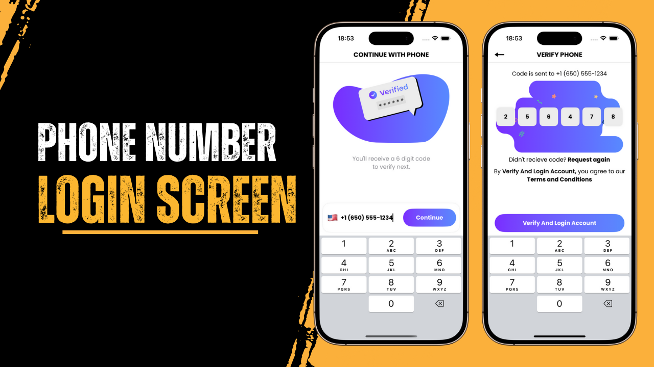 Phone Number Login Screen in SwiftUI