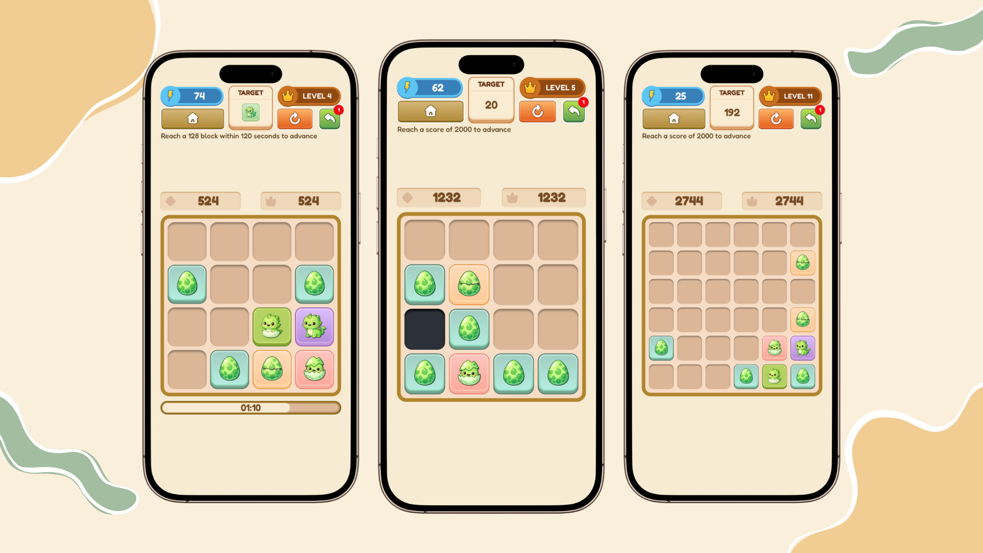 iOS Game: Merge & Evolve Animals